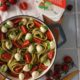 paste caprese cu mozzarella fresca delaco