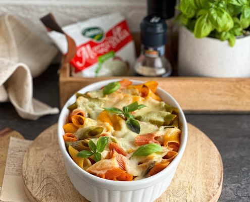 paste al forno cu mozzarella fresca Delaco