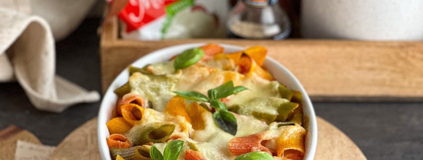 paste al forno cu mozzarella fresca Delaco