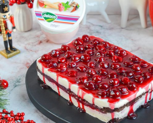 tort Pădurea Neagră cu mascarpone Delaco