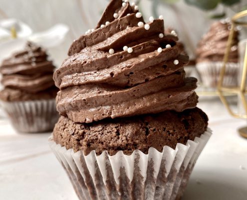 brioșe cu mousse de ciocolată din mascarpone Delaco