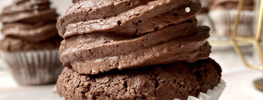 brioșe cu mousse de ciocolată din mascarpone Delaco