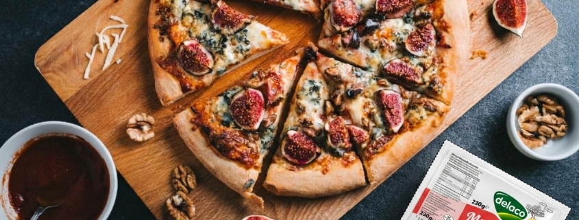 Pizza cu legume de toamna mozzarella gourmet