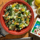 salată de castraveți cu telemea de vacă Delaco