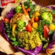 legume gratinate in forma de buchet
