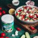 Salată de paste în stil grecesc cu telemea Delaco , roșii cherry și măsline