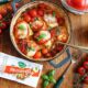 Pui Caprese la cuptor cu roșii, Mozzarella Fresca Delaco și busuioc proaspăt