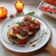Salată Caprese cu roșii coapte, Mozzarella Fresca Caprese și nuci