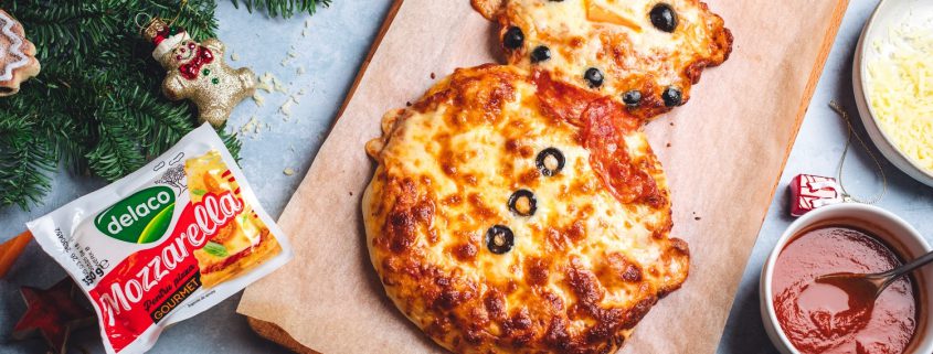 pizza om de zapada cu mozzarella Gourmet Delaco