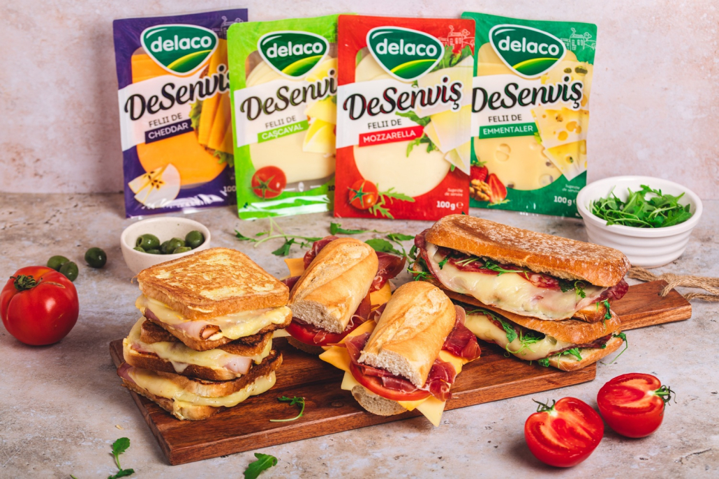 top sandvișuri simandicoase cu brânzeturi feiate DeSenviș Delaco, inclusiv panini, Croque Madame și sandvișuri gourmet