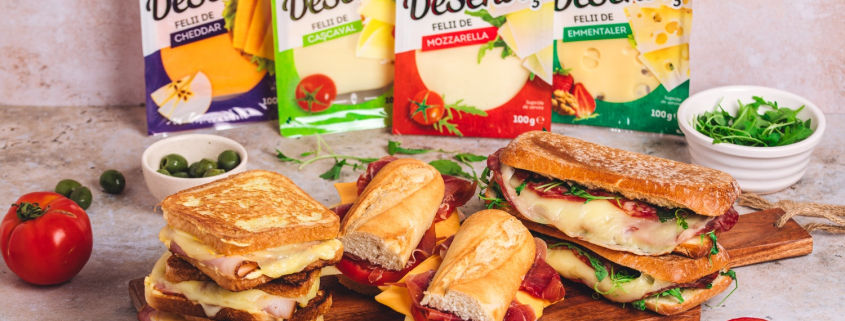 top sandvișuri simandicoase cu brânzeturi feiate DeSenviș Delaco, inclusiv panini, Croque Madame și sandvișuri gourmet