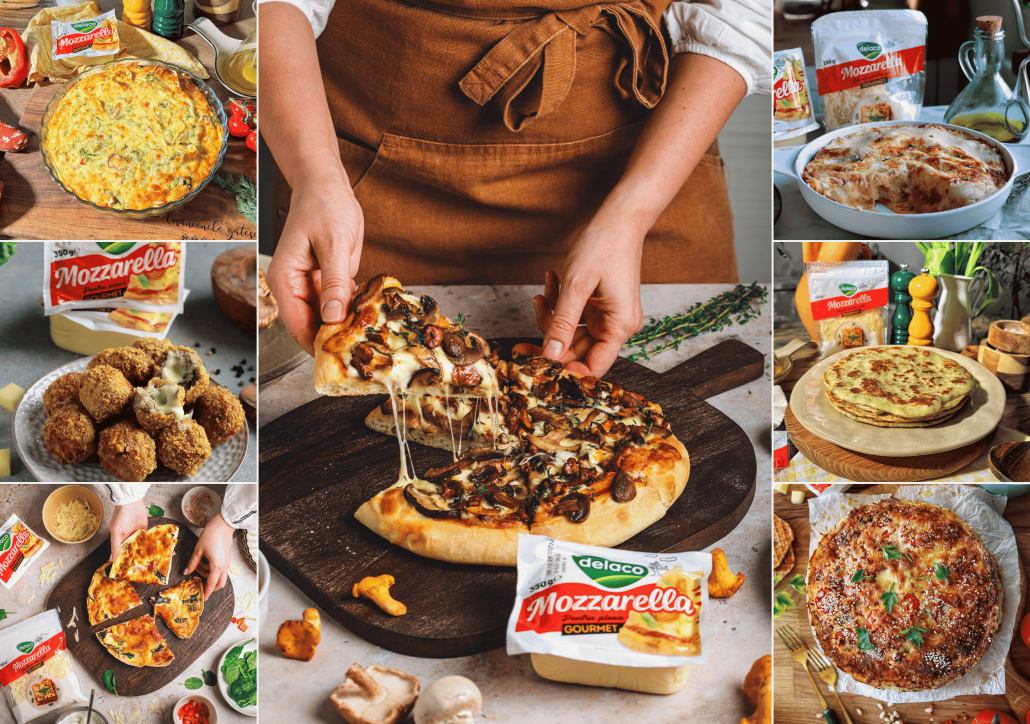 7 retete cu mozzarella gourmet pentru o saptamana